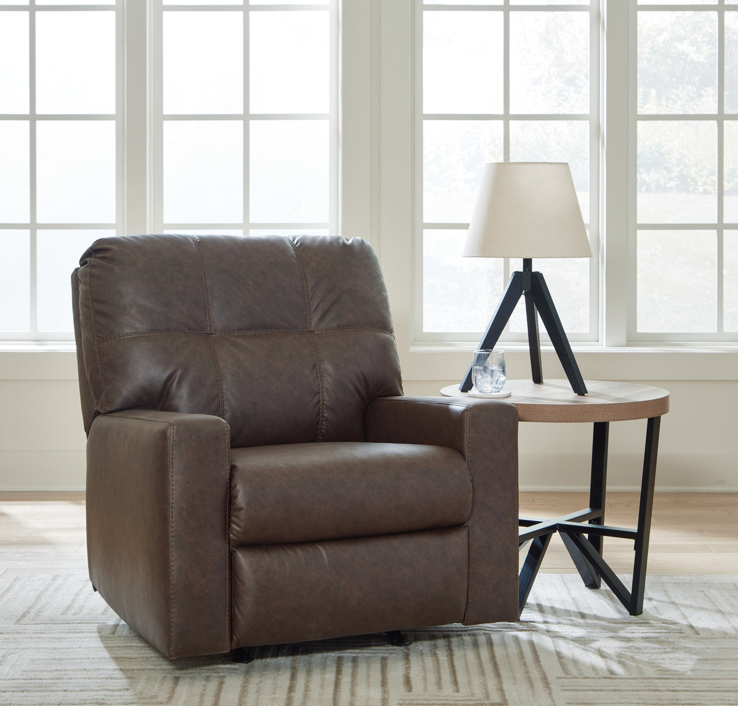 Auburndale Furniture Outlet - Ashley Furniture - Barlin Mills Living Room - Rocker Recliner / Umber - 1700325