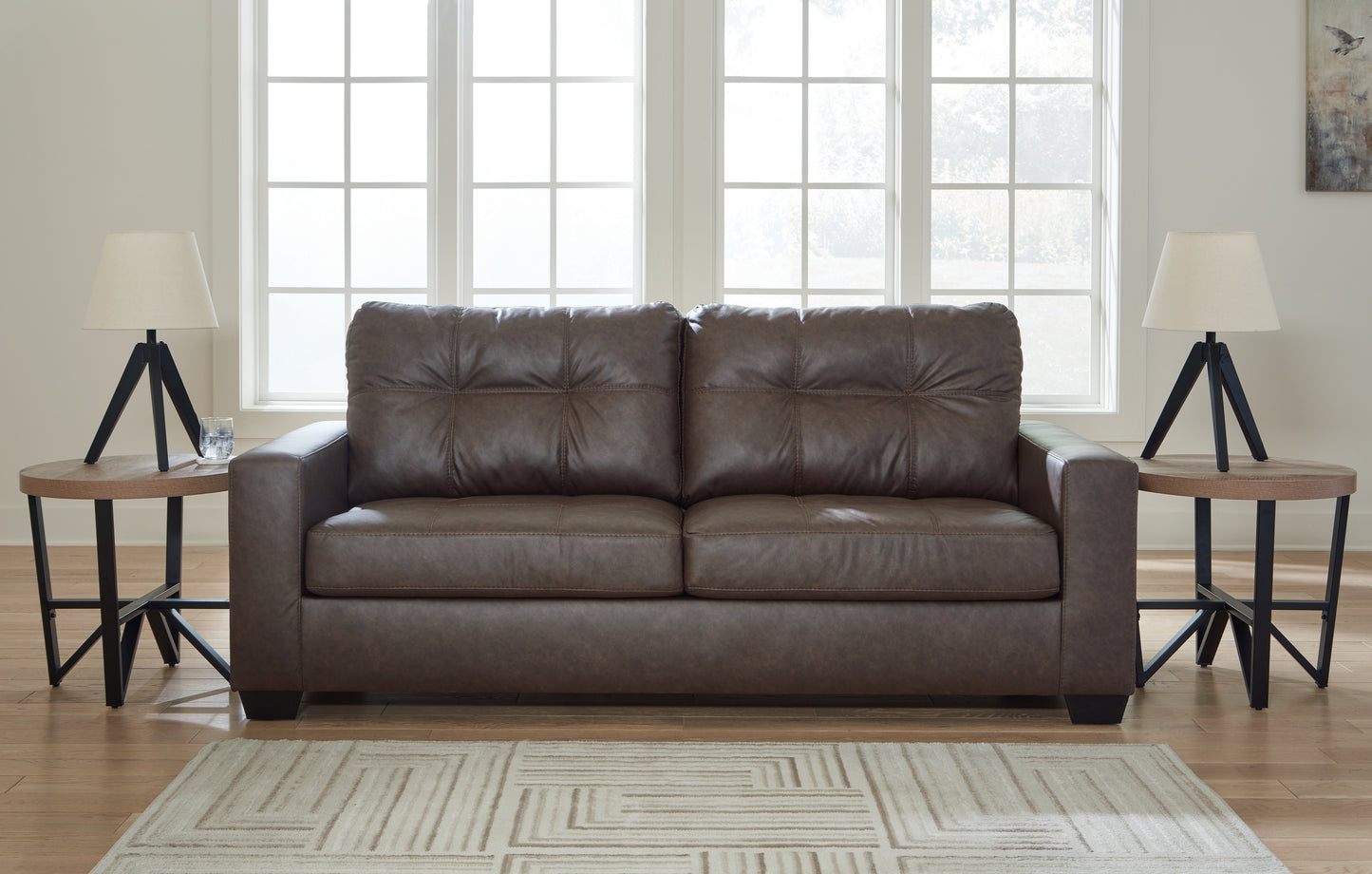 Auburndale Furniture Outlet - Ashley Furniture - Barlin Mills Living Room - Sofa / Umber - 1700338