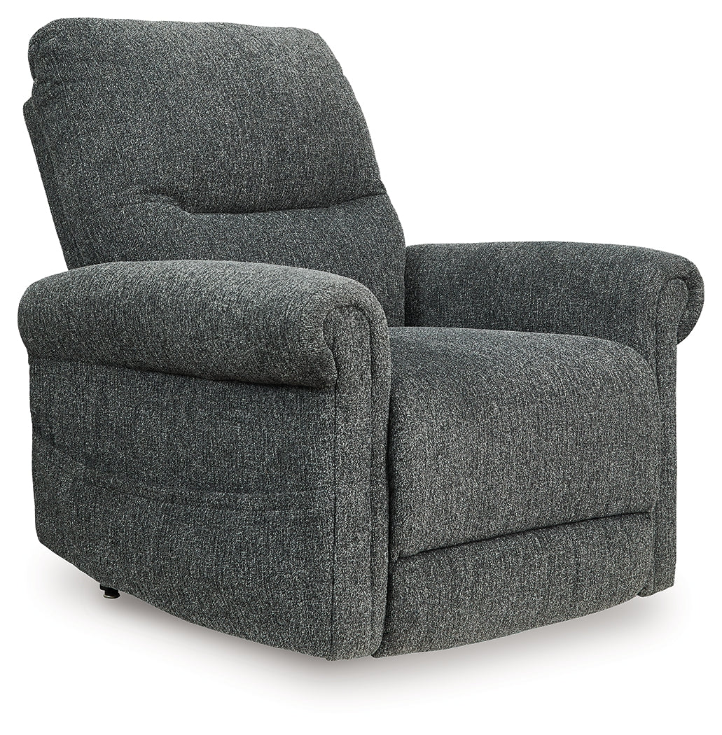 Auburndale Furniture Outlet - Ashley Furniture - Aureta Living Room - Power Lift Recliner / Earth - 1790212