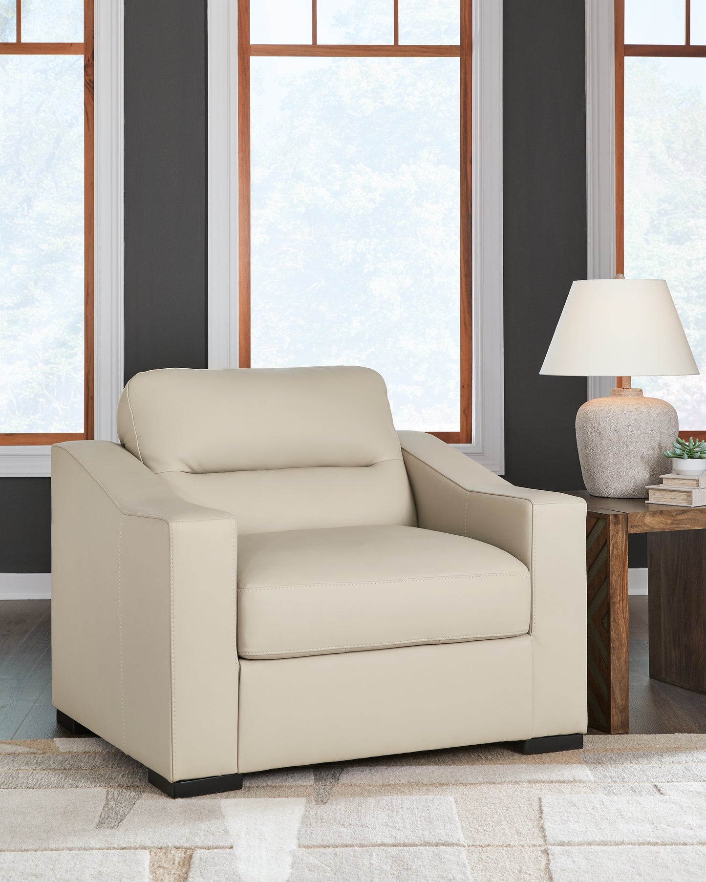 Auburndale Furniture Outlet - Ashley Furniture - Treasure Trove Living Room - Chair and a Half / Almond - 1930423