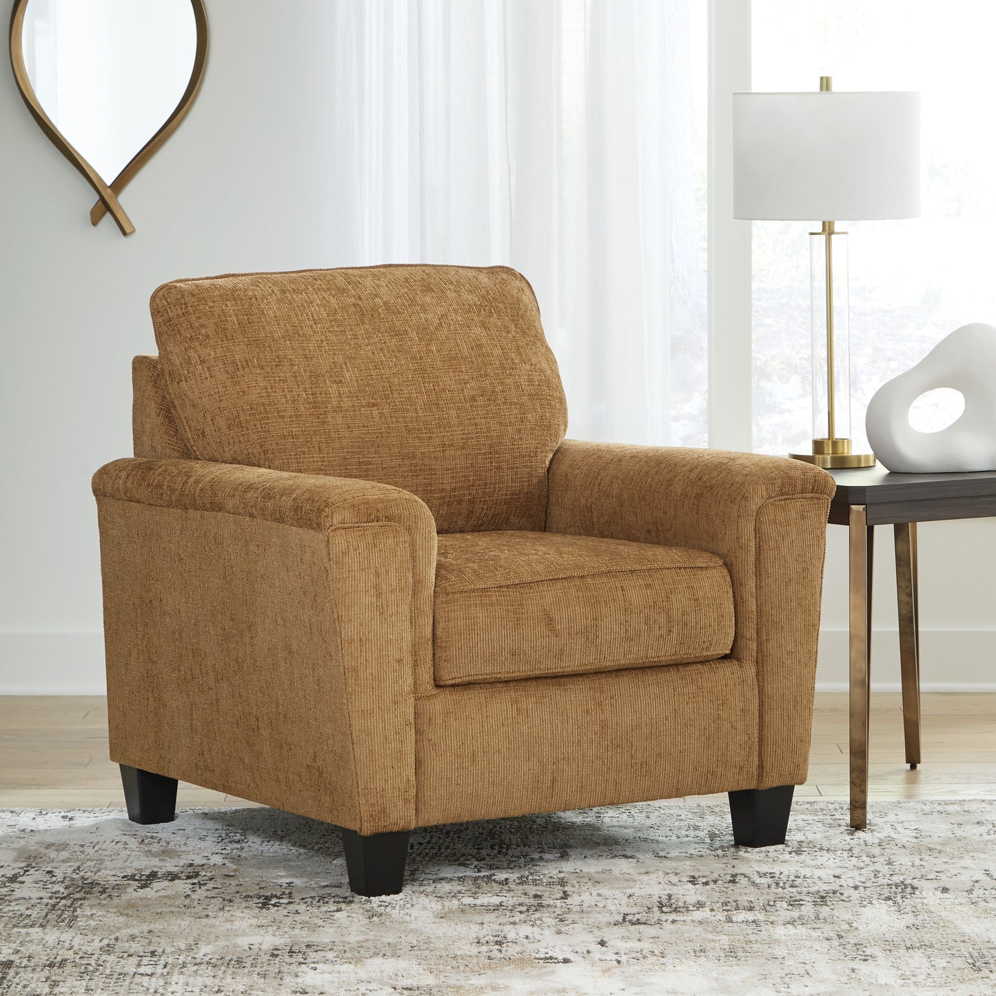 Auburndale Furniture Outlet - Ashley Furniture - Erinslane Living Room - Chair / Honey - 2520720