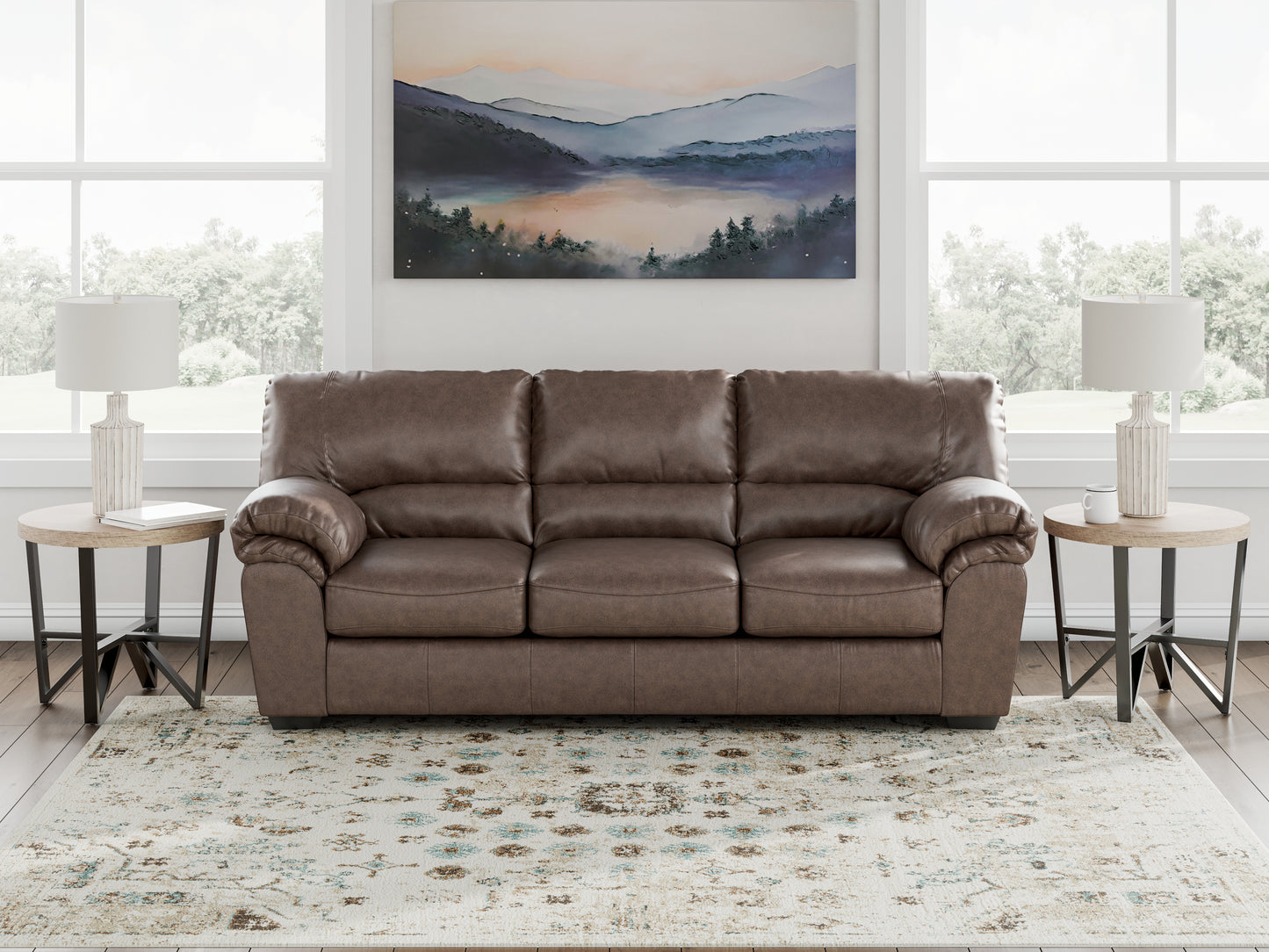 Auburndale Furniture Outlet - Ashley Furniture - WillowBend Living Room - Sofa / Umber - PC2770538