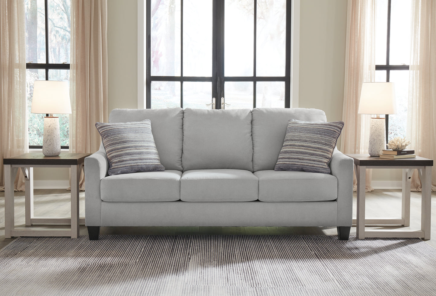 Auburndale Furniture Outlet - Ashley Furniture - Adlai Living Room - Sofa / Shadow - 3010338