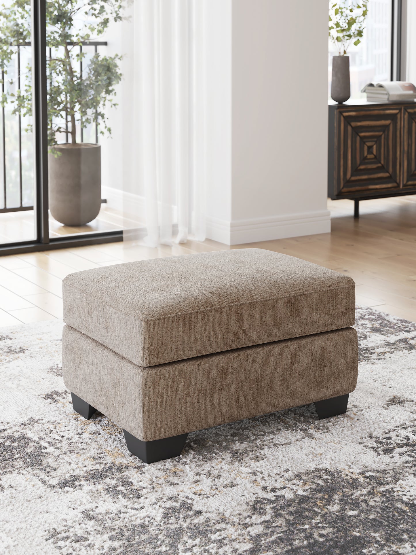 Auburndale Furniture Outlet - Ashley Furniture - Olten Living Room - Ottoman / Mocha - 3130414