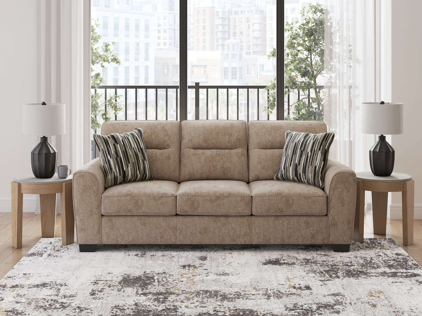 Auburndale Furniture Outlet - Ashley Furniture - Olten Living Room - Sofa / Mocha - 3130438