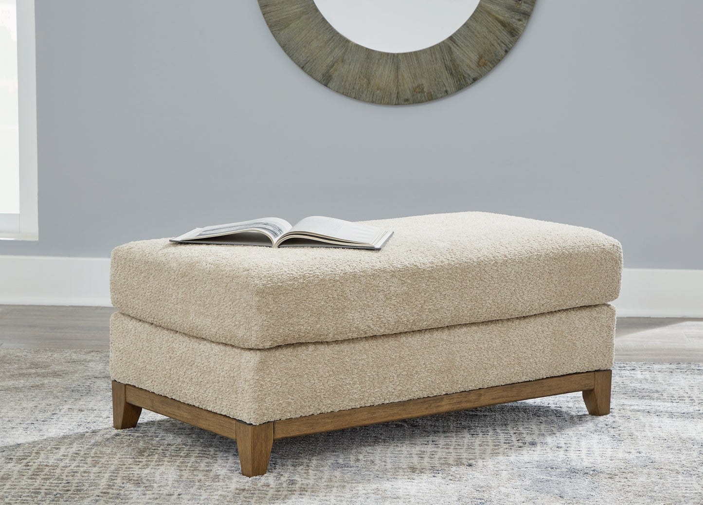 Auburndale Furniture Outlet - Ashley Furniture - Parklynn Living Room - Ottoman / Desert - 4890214
