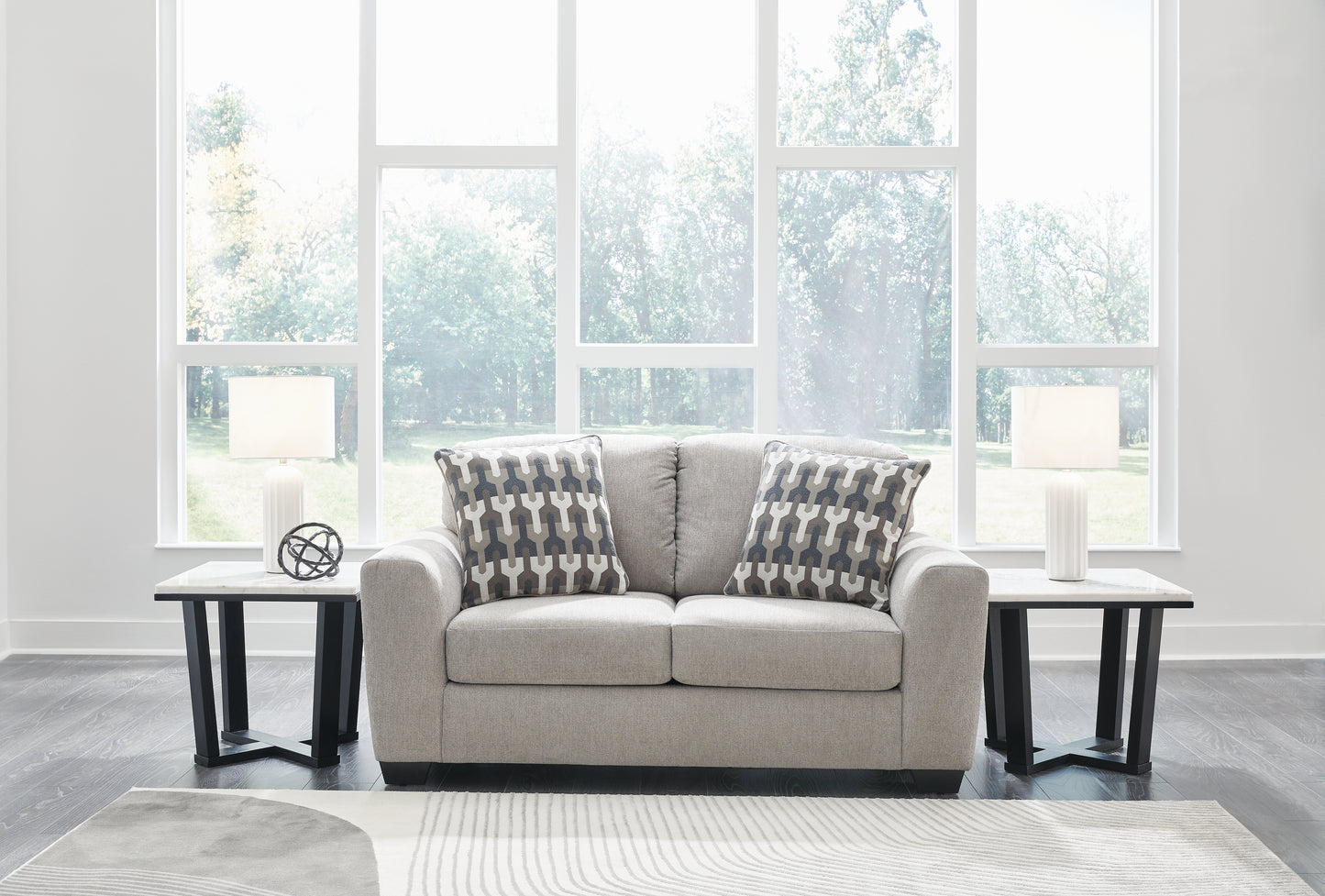 Auburndale Furniture Outlet - Ashley Furniture - Avenal Park Living Room - Loveseat / Flannel - 5080535
