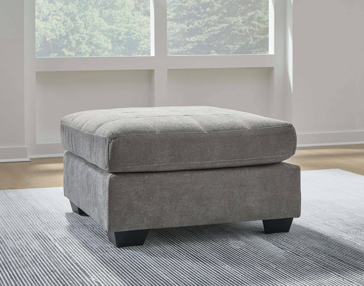 Auburndale Furniture Outlet - Ashley Furniture - Marleton Living Room - Oversized Accent Ottoman / Denim - 5530308