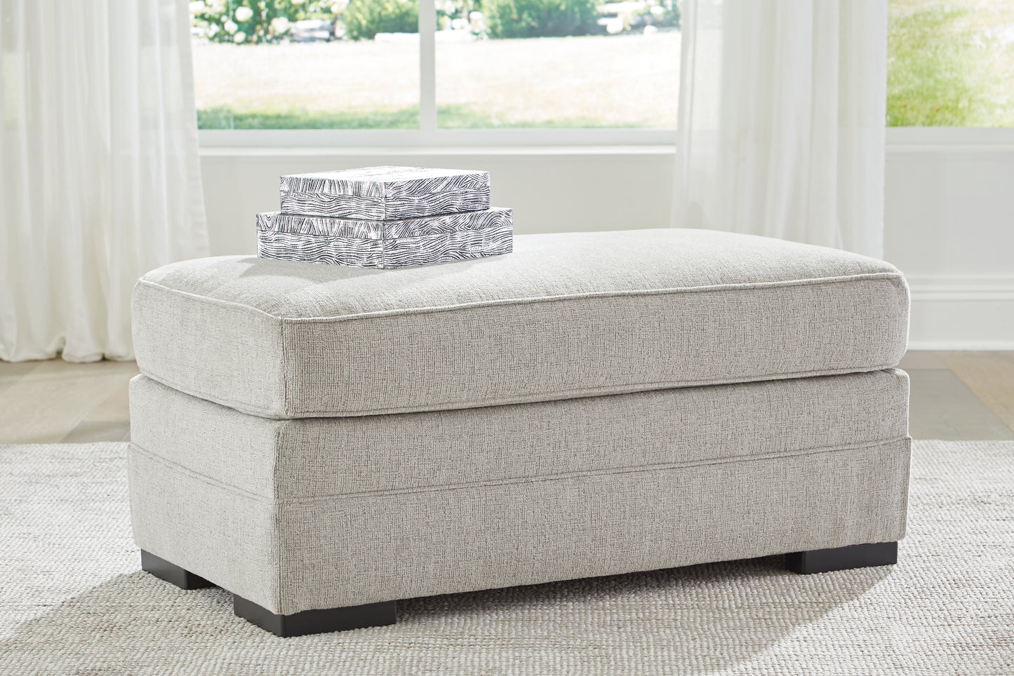 Auburndale Furniture Outlet - Ashley Furniture - Eastonbridge Living Room - Ottoman / Shadow - 5660314