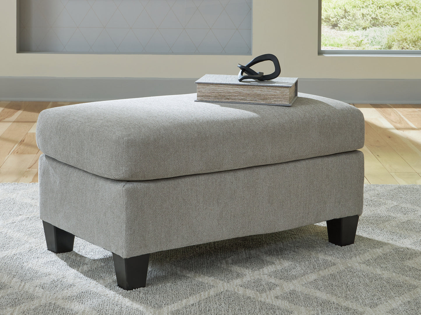 Auburndale Furniture Outlet - Ashley Furniture - Willarae Living Room - Ottoman / Taupe - 5980314
