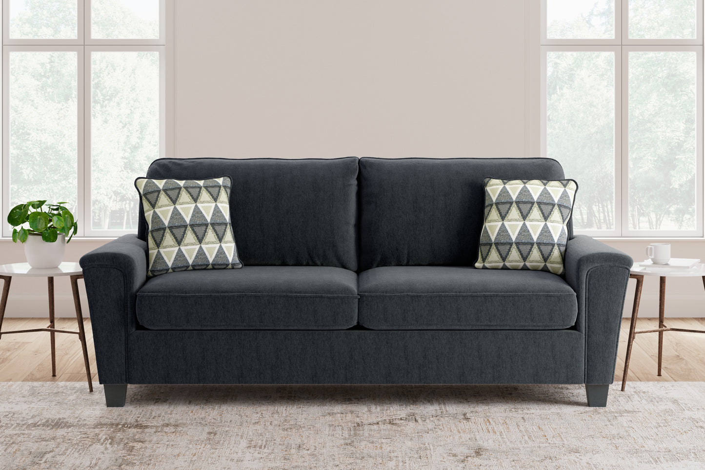 Auburndale Furniture Outlet - Ashley Furniture - Abinger Living Room - Sofa / Smoke - 8390538