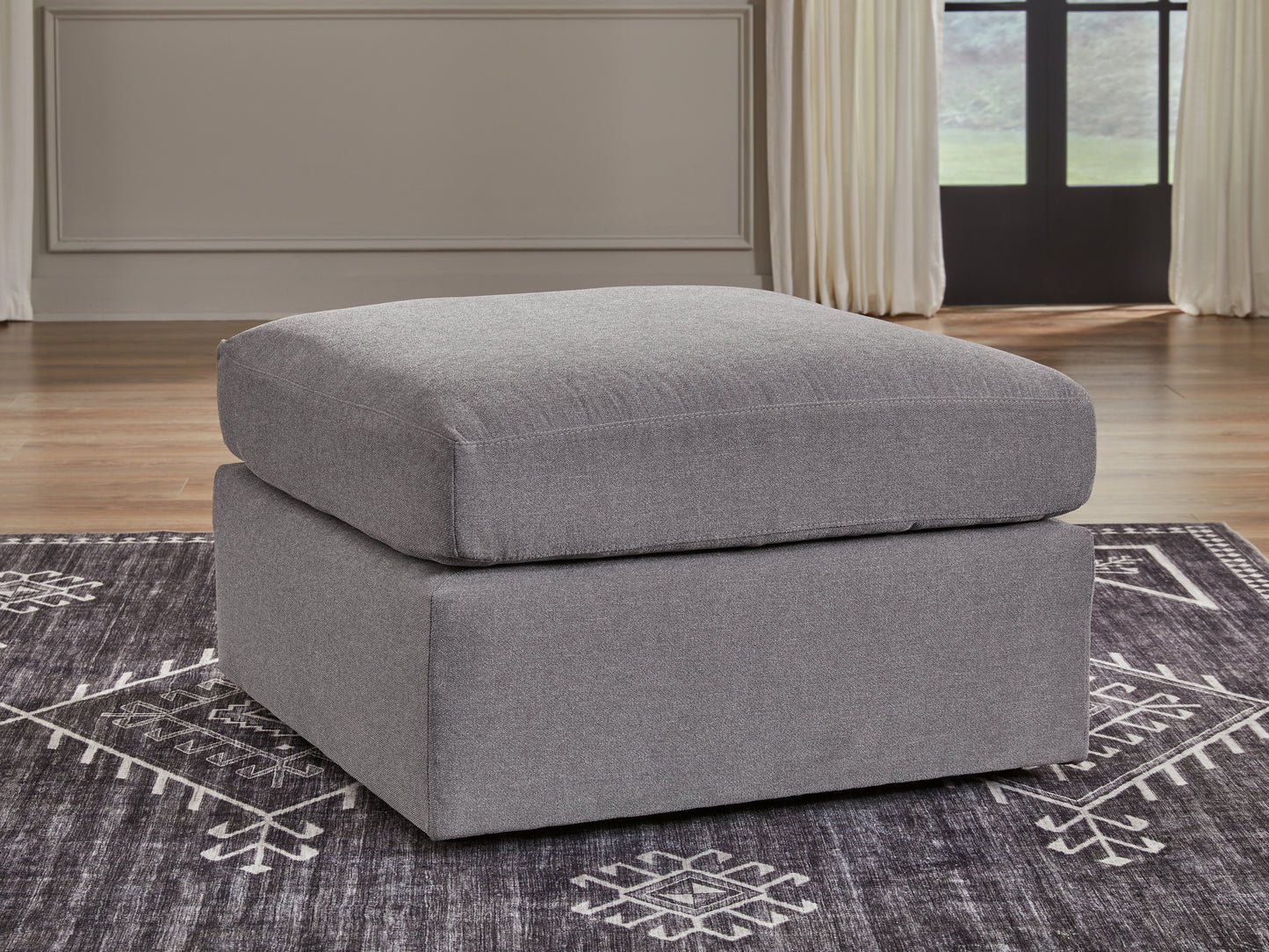 Auburndale Furniture Outlet - Ashley Furniture - Modmax Sectional - Oversized Accent Ottoman / Granite - 9210408