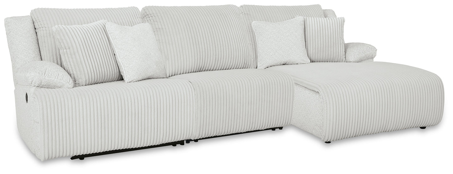Auburndale Furniture Outlet - Ashley Furniture - Top Tier Sectional - 3-Piece Sectional Chofa / Alloy - 92706S10