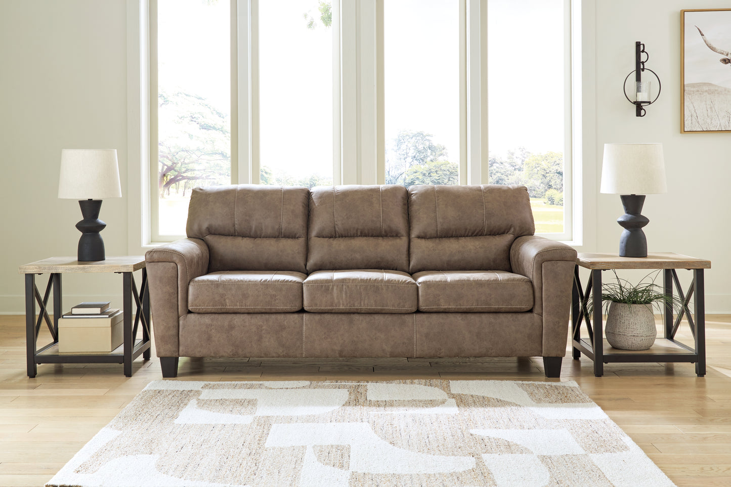 Auburndale Furniture Outlet - Ashley Furniture - Navi Living Room - Sofa / Fossil - 9400438