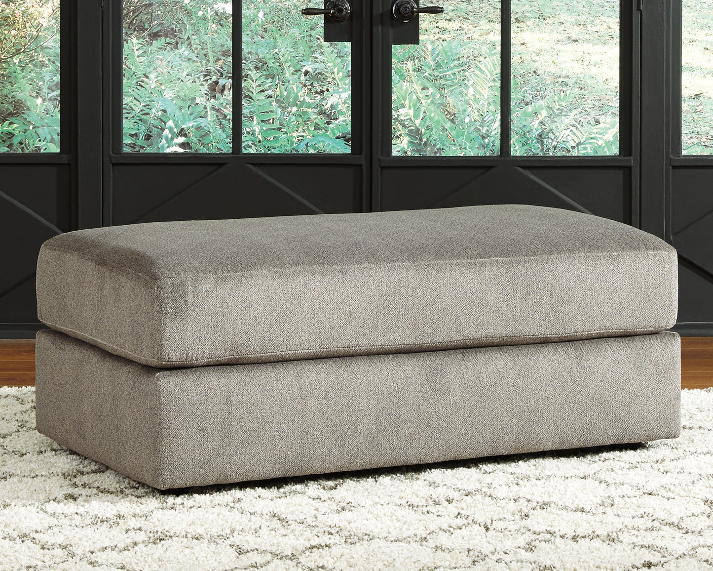 Auburndale Furniture Outlet - Ashley Furniture - Soletren Living Room - Oversized Accent Ottoman / Ash - 9510308