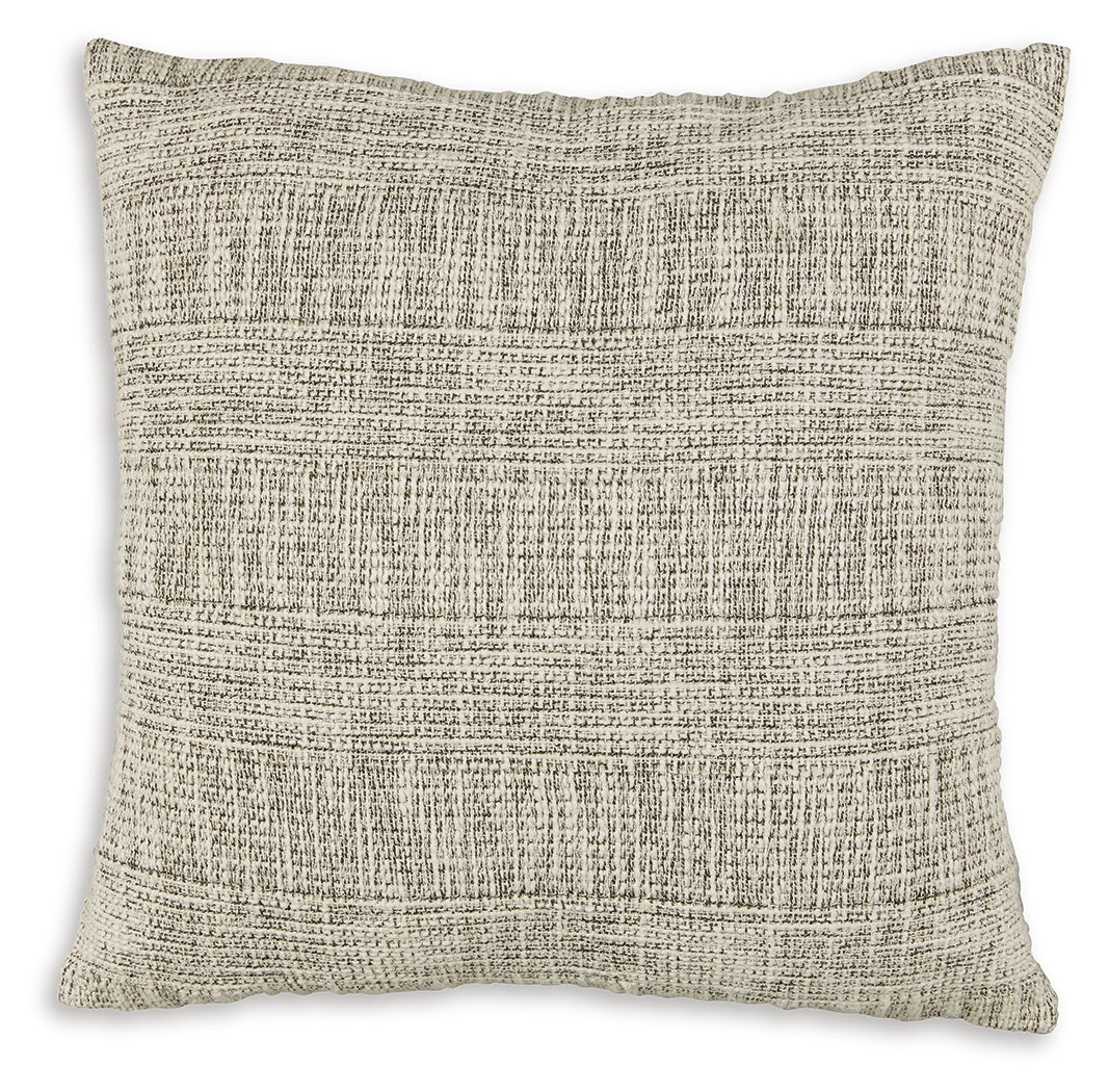 Auburndale Furniture Outlet - Ashley Furniture - Carddon Pillows - Pillow (4/CS) / Brown/White - A1000971