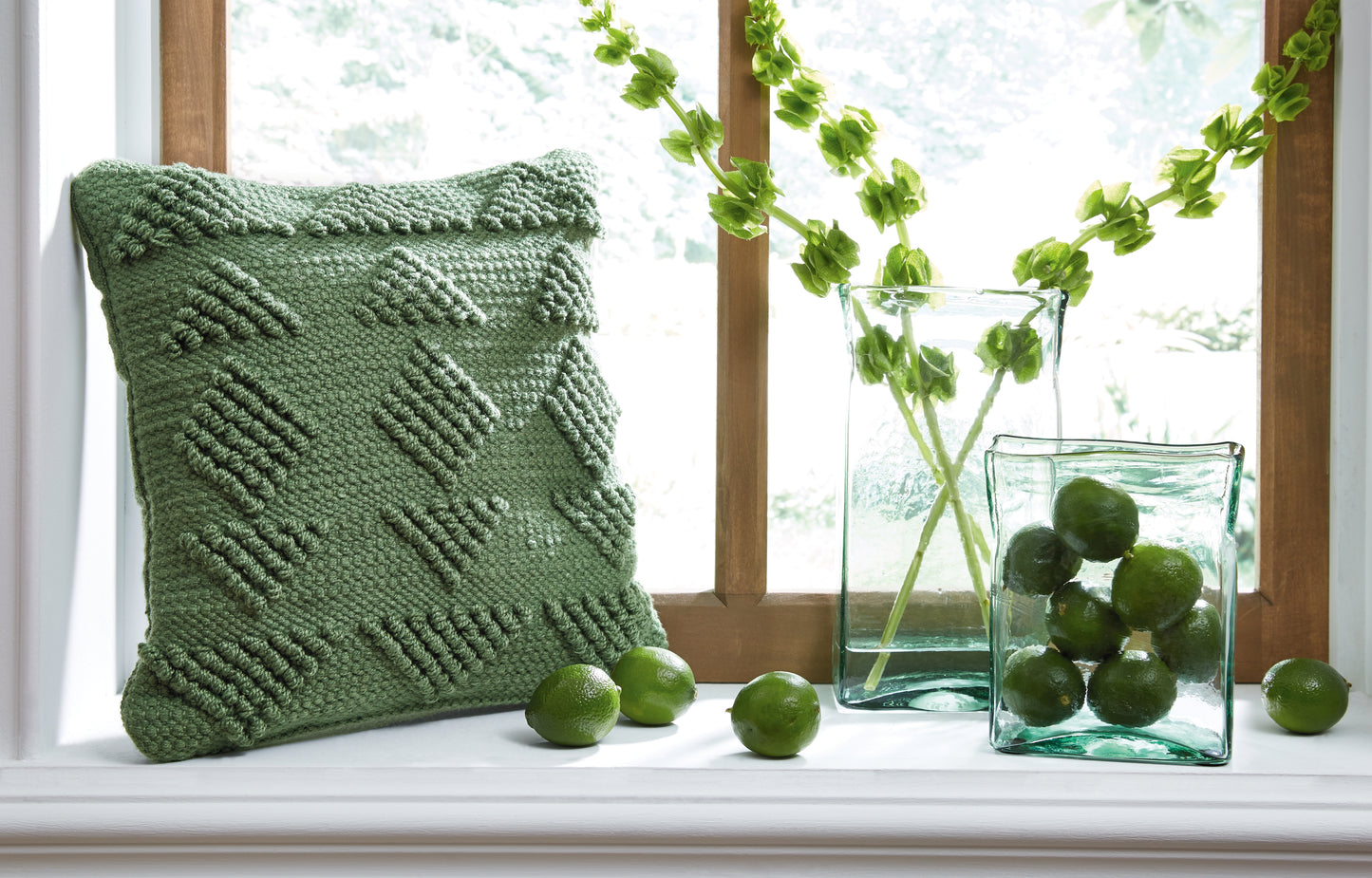 Auburndale Furniture Outlet - Ashley Furniture - Rustingmere Pillows - Pillow (4/CS) / Green - A1001013