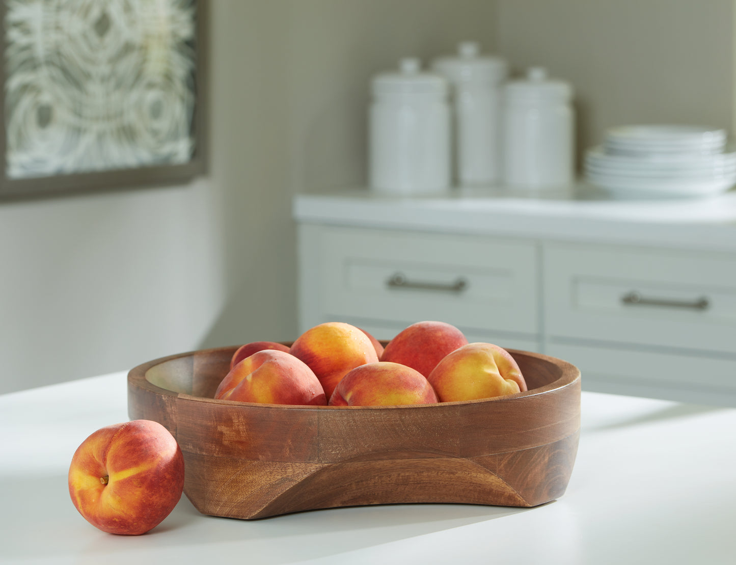 Auburndale Furniture Outlet - Ashley Furniture - Myrtewood Bowl - Bowl / Natural - A2000610