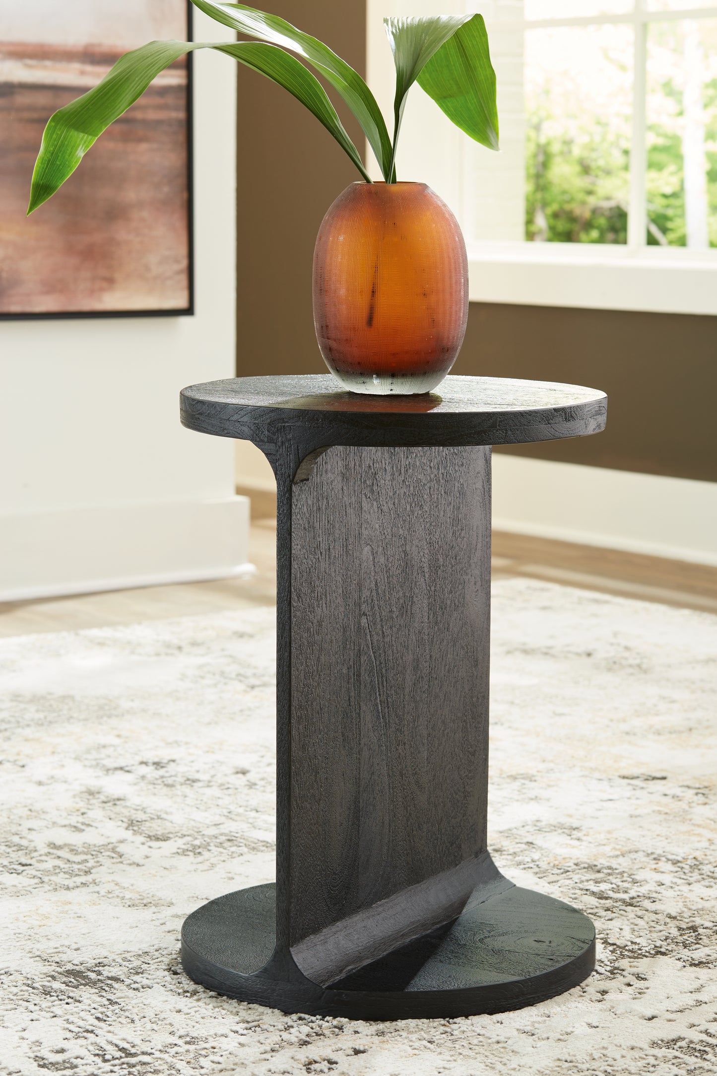 Auburndale Furniture Outlet - Ashley Furniture - Adderley Accent Table - Accent Table / Black - A4000600