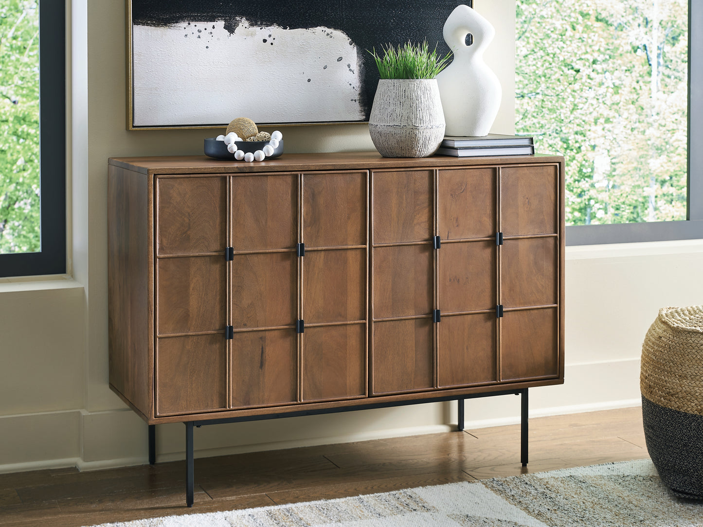 Auburndale Furniture Outlet - Ashley Furniture - Juddins Accent Cabinet - Accent Cabinet / Brown - A4000692