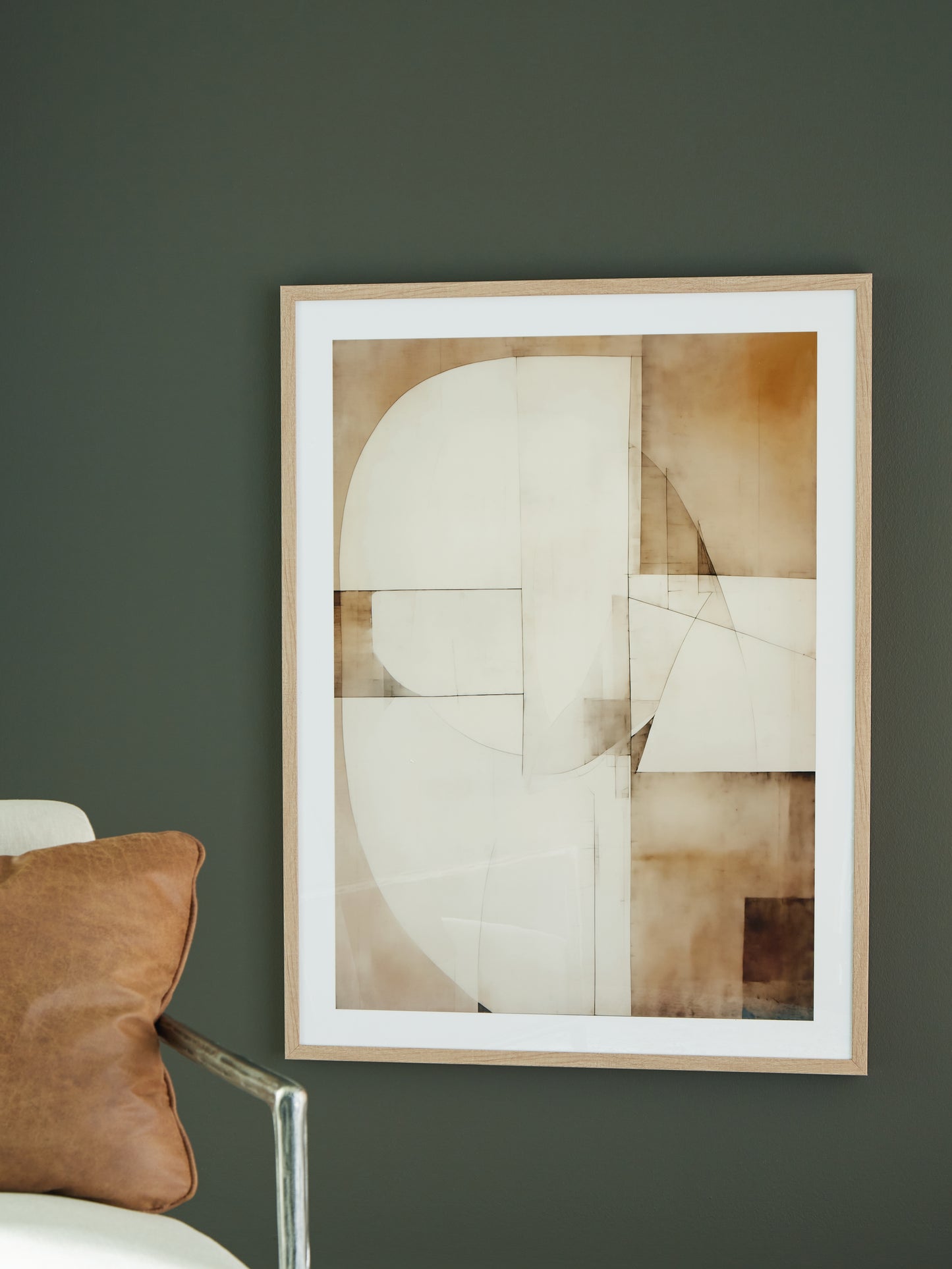 Auburndale Furniture Outlet - Ashley Furniture - Corlain Wall Decor - Wall Art / Brown/Tan/White - A8000407
