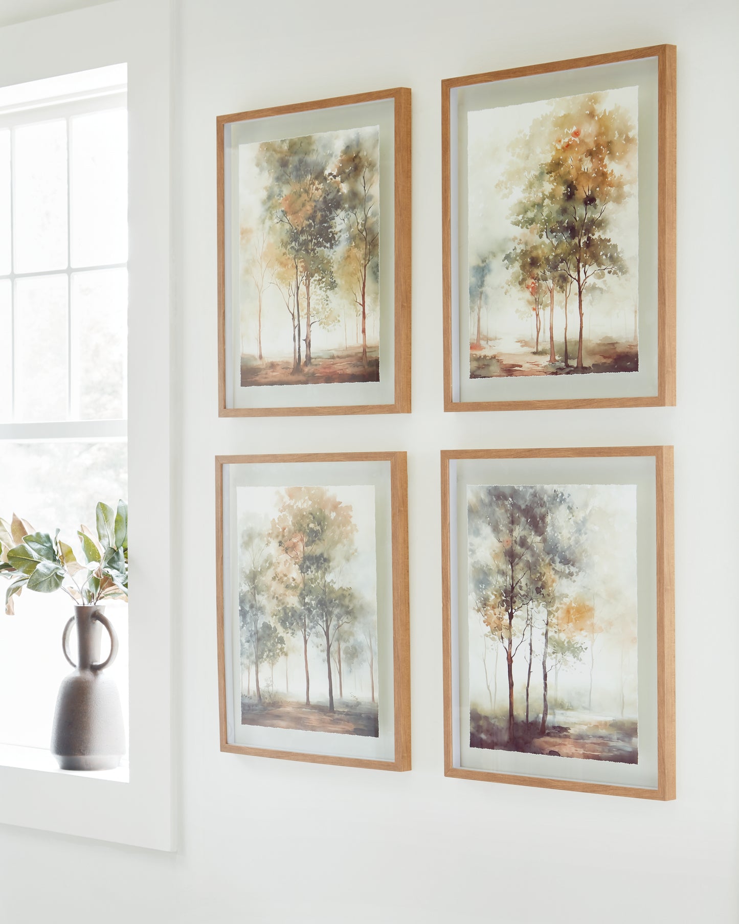 Auburndale Furniture Outlet - Ashley Furniture - Bryneford Wall Decor - Wall Art Set (4/CN) / Multi - A8000411