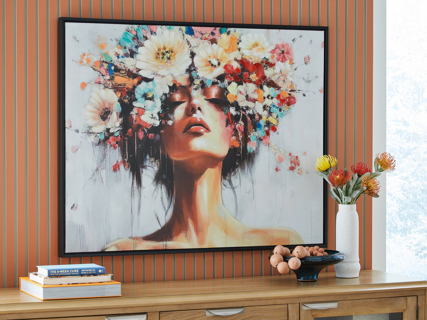 Auburndale Furniture Outlet - Ashley Furniture - Shadwick Wall Decor - Wall Art / Multi - A8000472