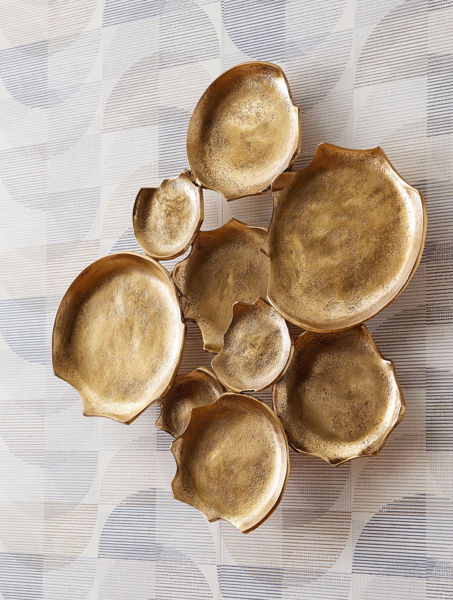 Auburndale Furniture Outlet - Ashley Furniture - Gageton Wall Decor - Wall Decor / Antique Gold Finish - A8010335