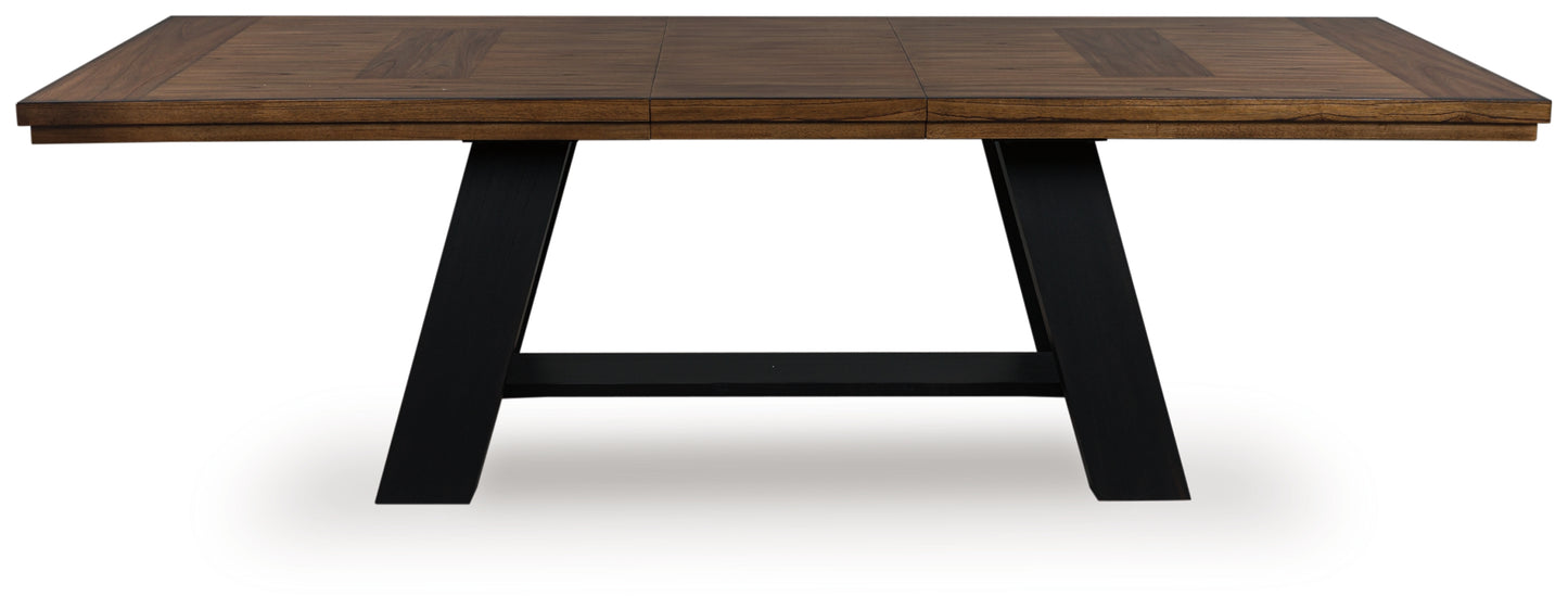 Auburndale Furniture Outlet - Ashley Furniture - Greddinton Dining Extension Table - Dining Extension Table / Brown/Black - PCD824D11