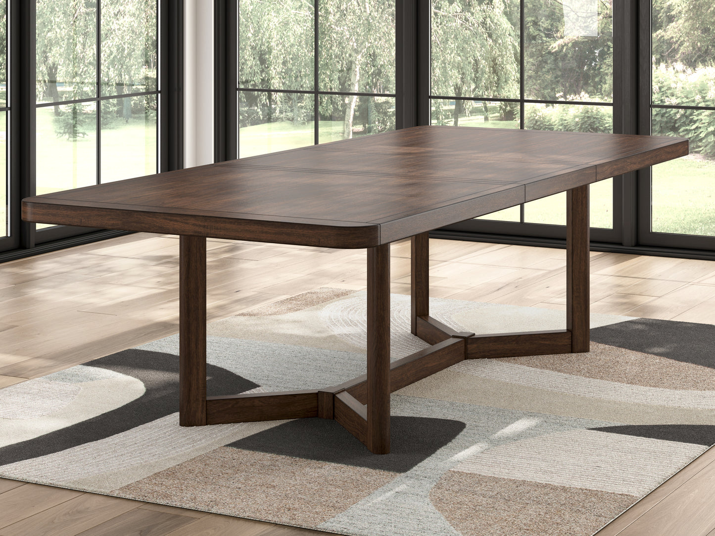 Auburndale Furniture Outlet - Ashley Furniture - Dilenno Dining Extension Table - RECT Dining Room EXT Table / Dark Brown - PCD857-35