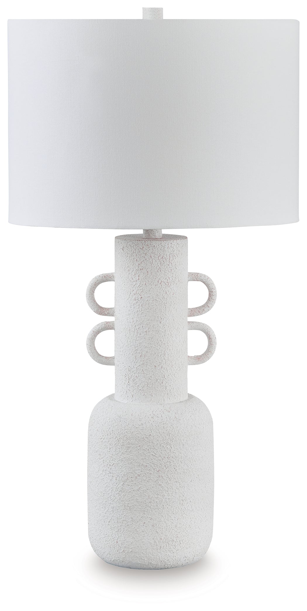 Auburndale Furniture Outlet - Ashley Furniture - Perringhill Lighting - Metal Table Lamp (1/CN) / Distressed White - L207504