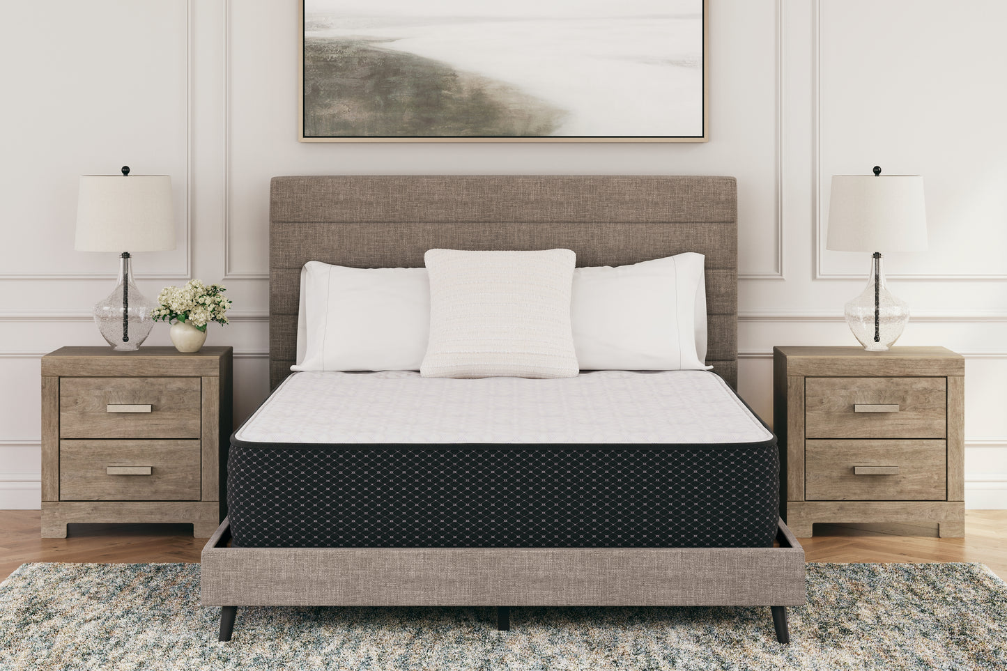 Auburndale Furniture Outlet - Ashley Furniture - Limited Edition Plush Mattresses - California King / White - M41151