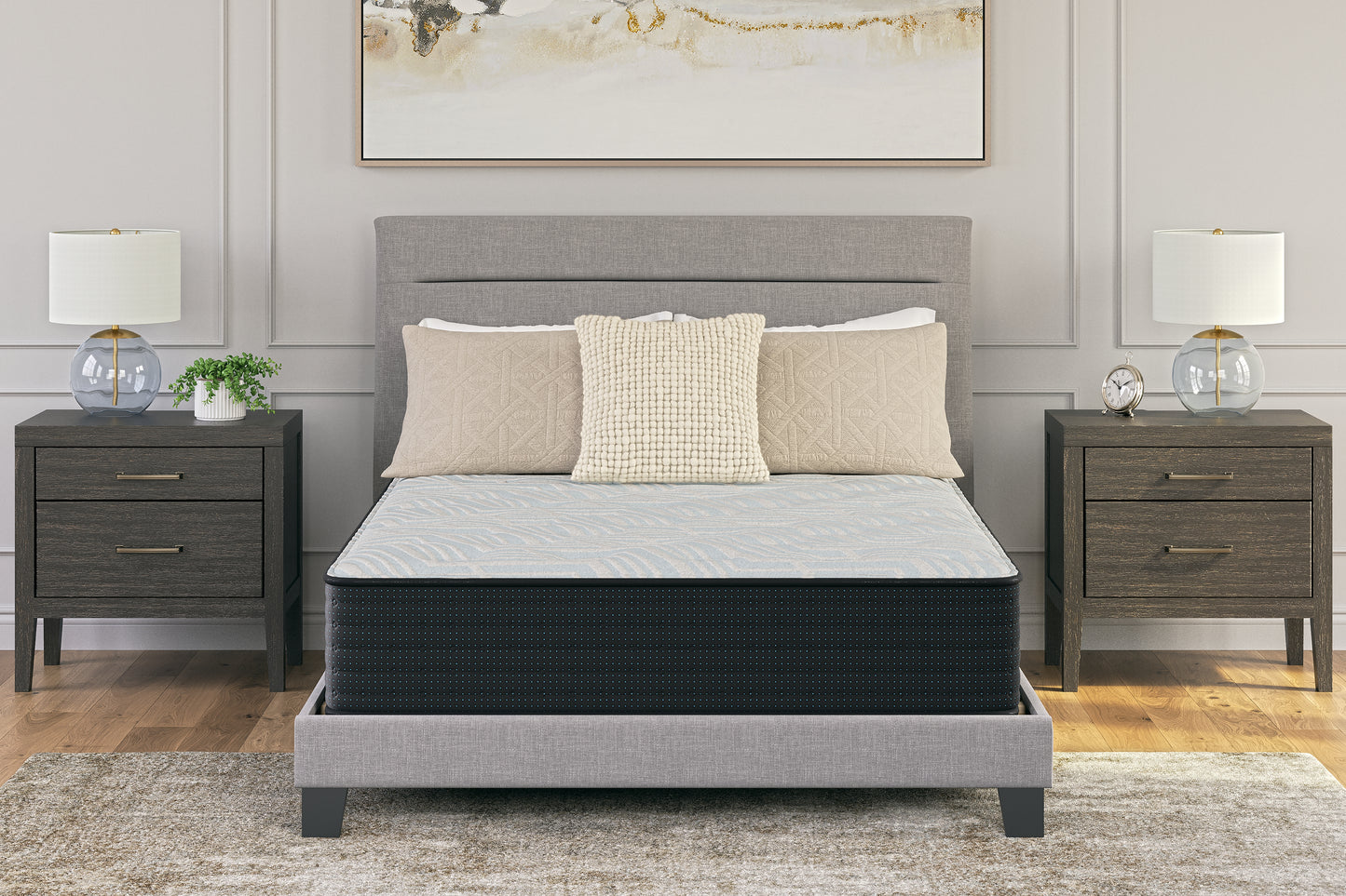 Auburndale Furniture Outlet - Ashley Furniture - Palisades Firm Mattresses - Full / Gray/Blue - M41521