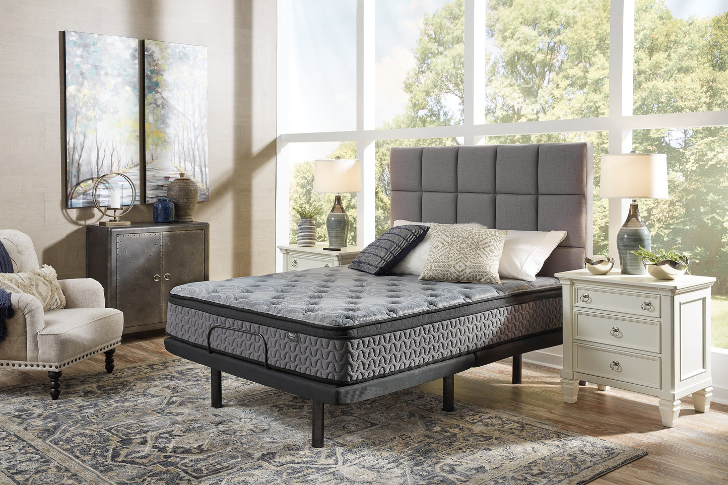 Auburndale Furniture Outlet - Ashley Furniture - Augusta2 Mattresses - Full / Gray - M52521