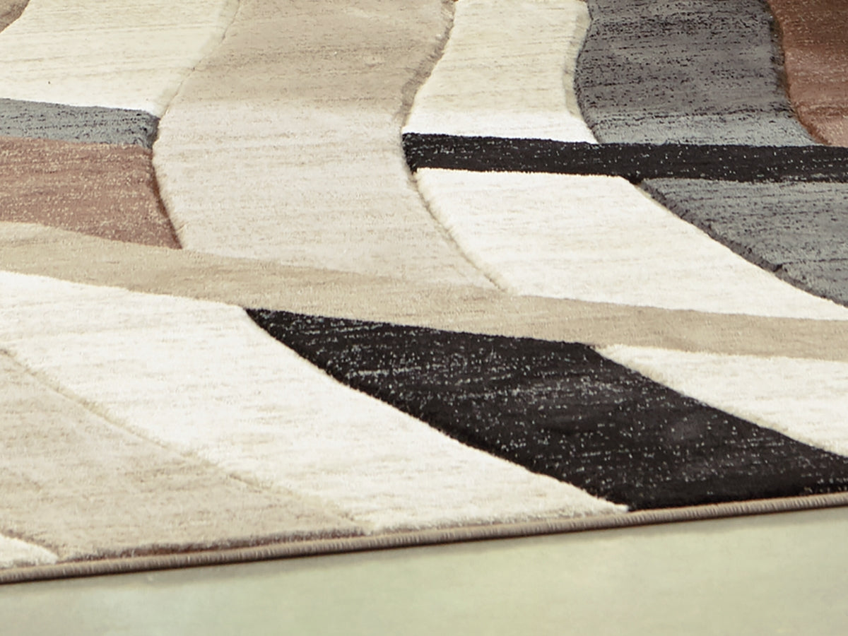Auburndale Furniture Outlet - Ashley Furniture - Jacinth Rug - 6'6" x 9'6" Rug / Multi - R402921