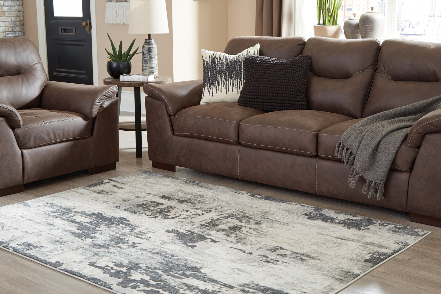 Auburndale Furniture Outlet - Ashley Furniture - Mazatl Rug - 7'10" x 10'2" Rug / Multi - R403761