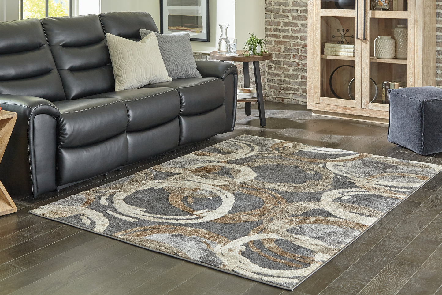 Auburndale Furniture Outlet - Ashley Furniture - Faelyn Rug - 5' x 7'3" Rug / Multi - R405182