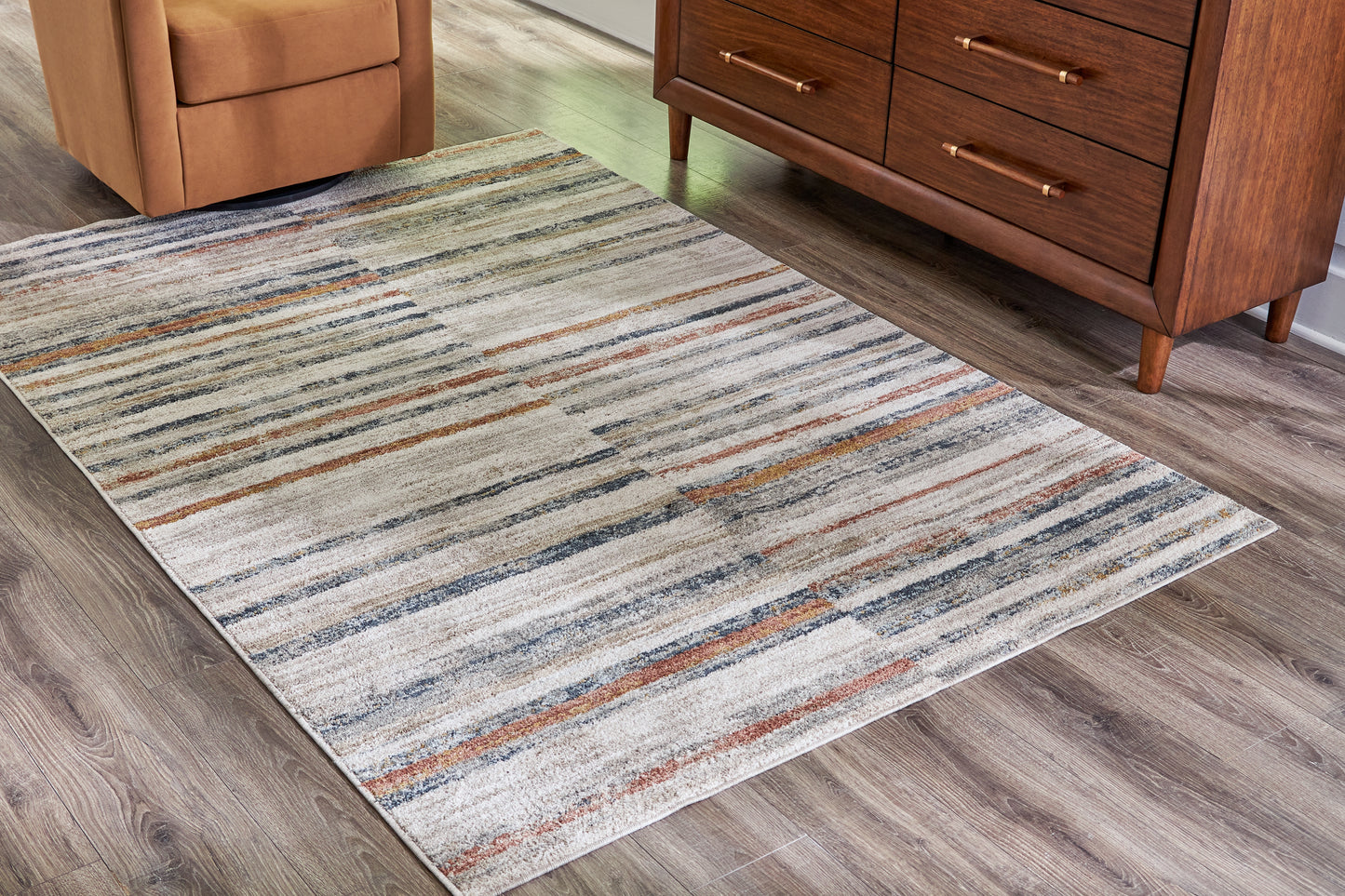 Auburndale Furniture Outlet - Ashley Furniture - Kemart Rug - 5' x 7' Rug / Multi - R406682