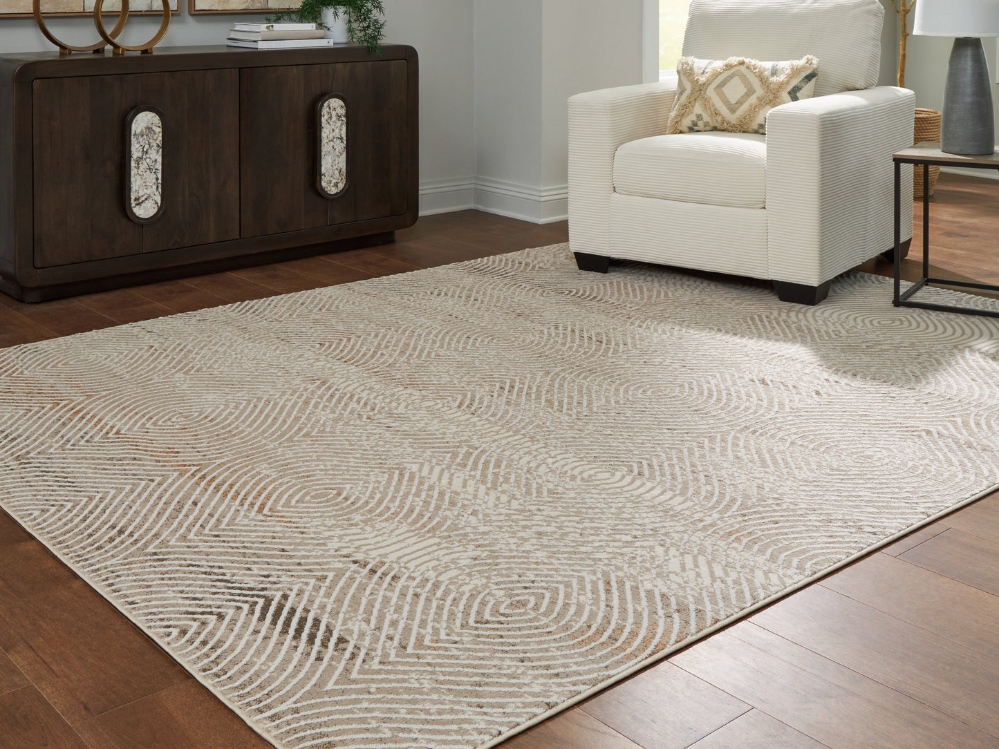 Auburndale Furniture Outlet - Ashley Furniture - Bachus Rug - 5'3" x 7' Area Rug / Multi - R407752