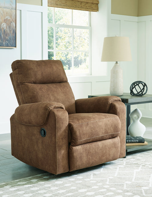 Auburndale Furniture Outlet - Ashley Furniture - Edenwold Living Room - Rocker Recliner / Brindle - 1380525