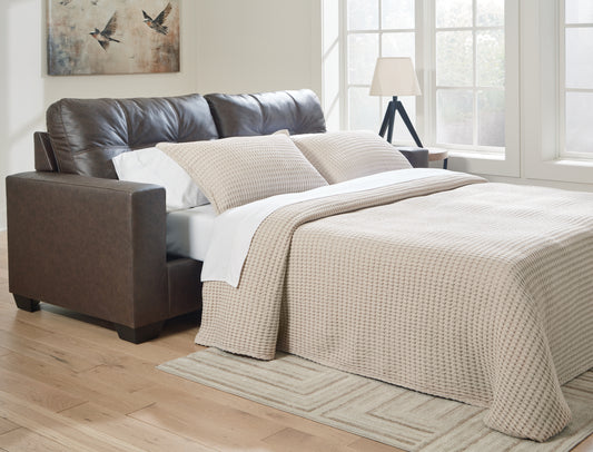 Auburndale Furniture Outlet - Ashley Furniture - Barlin Mills Living Room - Oversized Accent Ottoman / Carbon - 1700408