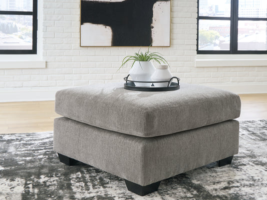 Auburndale Furniture Outlet - Ashley Furniture - Lanelly Living Room - Oversized Accent Ottoman / Alloy - 1750408