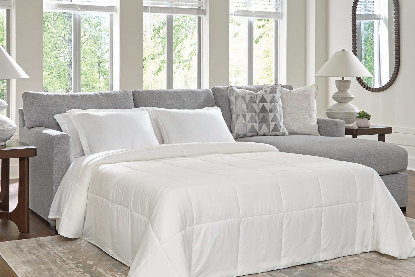 Auburndale Furniture Outlet - Ashley Furniture - UrbanCrest Sectional - 2-Piece Sleeper Sectional with Chaise - PC20804S5