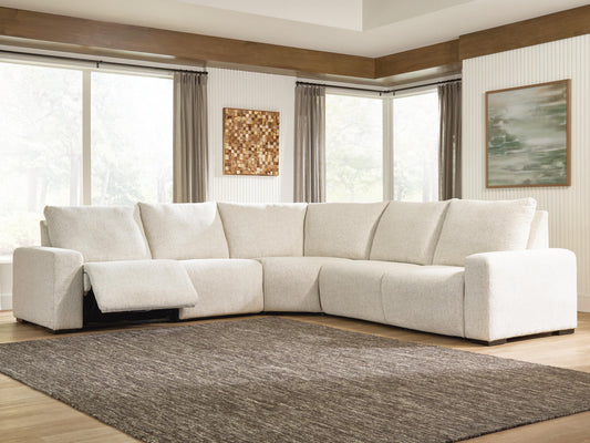 Auburndale Furniture Outlet - Ashley Furniture - East Loft 5-Piece Power Reclining Sectional - 5-Piece Power Reclining Sectional - PC21607S3