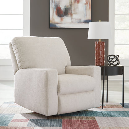 Auburndale Furniture Outlet - Ashley Furniture - Aviemore Living Room - Rocker Recliner / Stone - 2430525