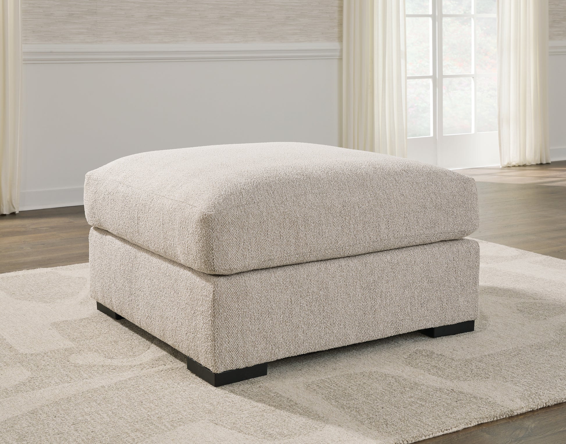 Auburndale Furniture Outlet - Ashley Furniture - Ballyton Living Room - Oversized Accent Ottoman / Sand - 2510208