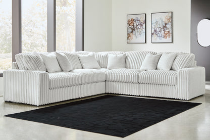 Auburndale Furniture Outlet - Ashley Furniture - Stupendous Sectional - RAF 5-Piece Sectional / Alloy - 25903S24
