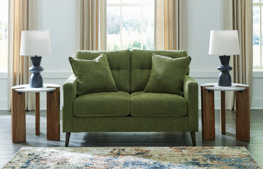 Auburndale Furniture Outlet - Ashley Furniture - Bixler Living Room - RAF Corner Chaise / Navy - 2610617