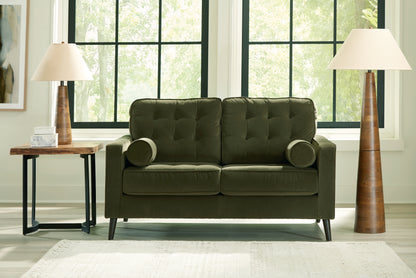 Auburndale Furniture Outlet - Ashley Furniture - Reveon Lakes Living Room - Loveseat / Olive - 2640435