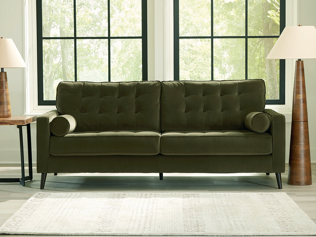 Auburndale Furniture Outlet - Ashley Furniture - Reveon Lakes Living Room - Sofa / Olive - 2640438